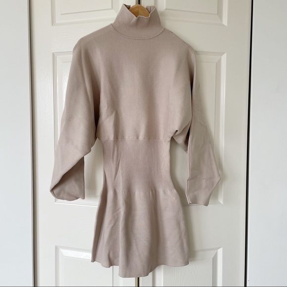 Zara Knit Mini Dress Size S - Picture 7 of 9